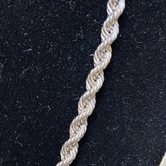 .925 Silver Rope - Picture 2 of 3